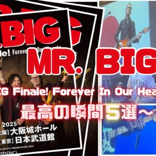 MR. BIG The BIG Finale! パンフレット　全28P MR. BIG The BIG Finale! パンフレット 全28P 2025年 Mr.Big