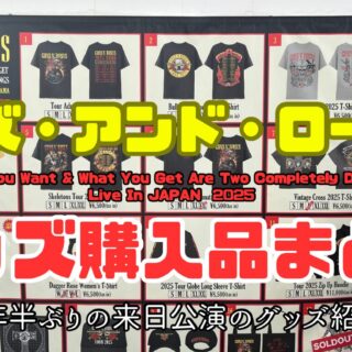 Guns N' Roses 'Japan Tour 2022 Hoodie'フーディー スウェット