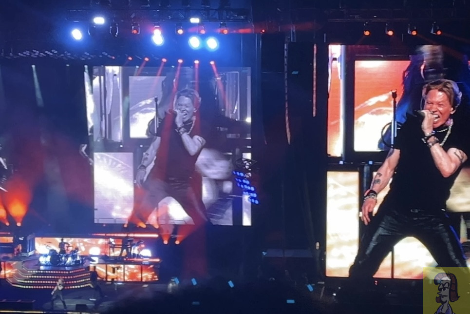 ガンズ・アンド・ローゼズ Guns n' Roses because what you want & what you get are two completely different things Tour 2025 Japan at Kアリーナ横浜 live and let die