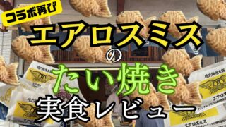 【レビュー】エアロスミスのたい焼きコラボ南国マンゴー味を食べてみた【第二弾】